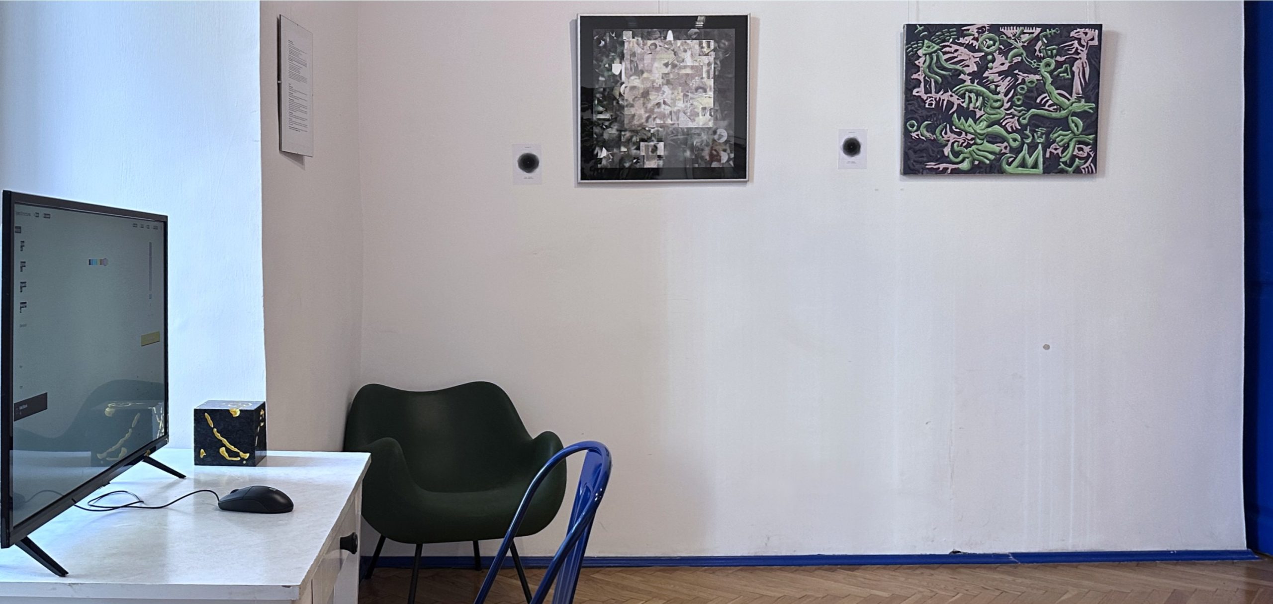 Radim Koros – Open Structures -game, Hecate dissolved | Ewa Wes – Inscription | Grzegorz Bugaj – Unknown